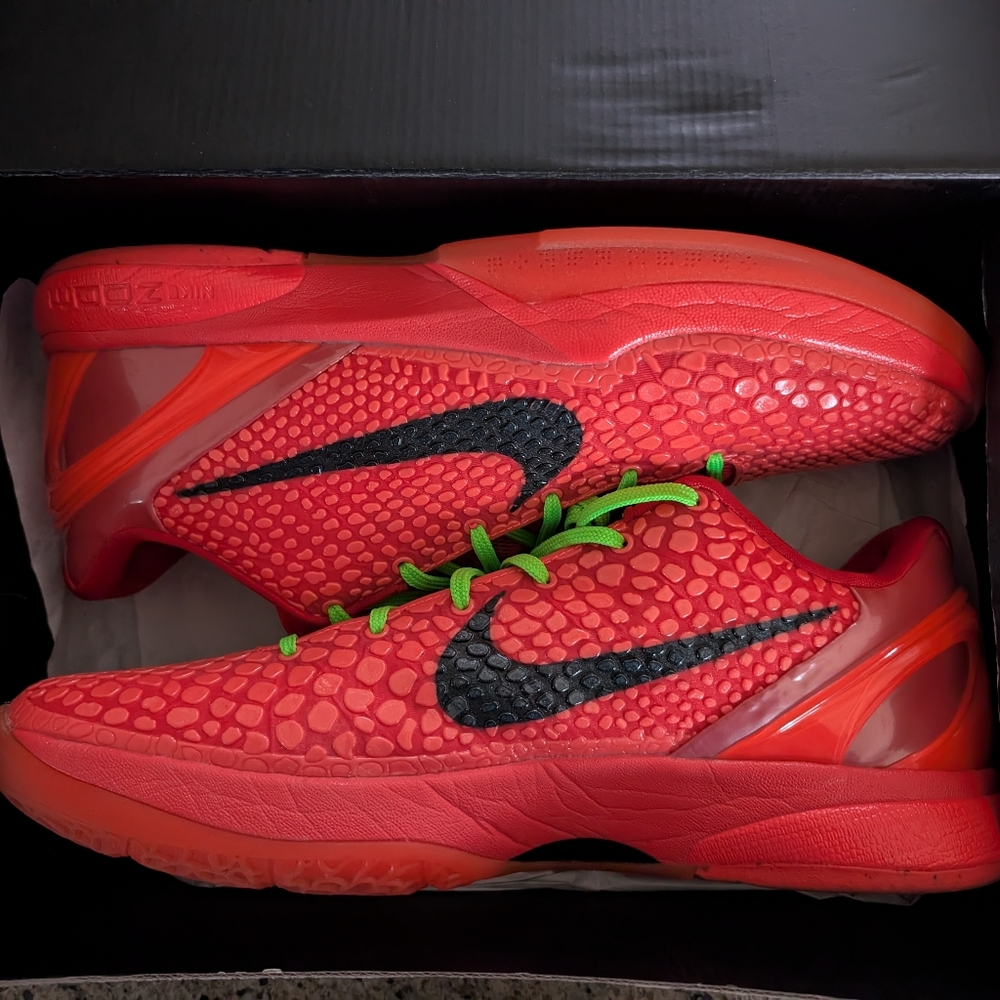 Nike Kobe 6 VI Protro Reverse Grinch size 14